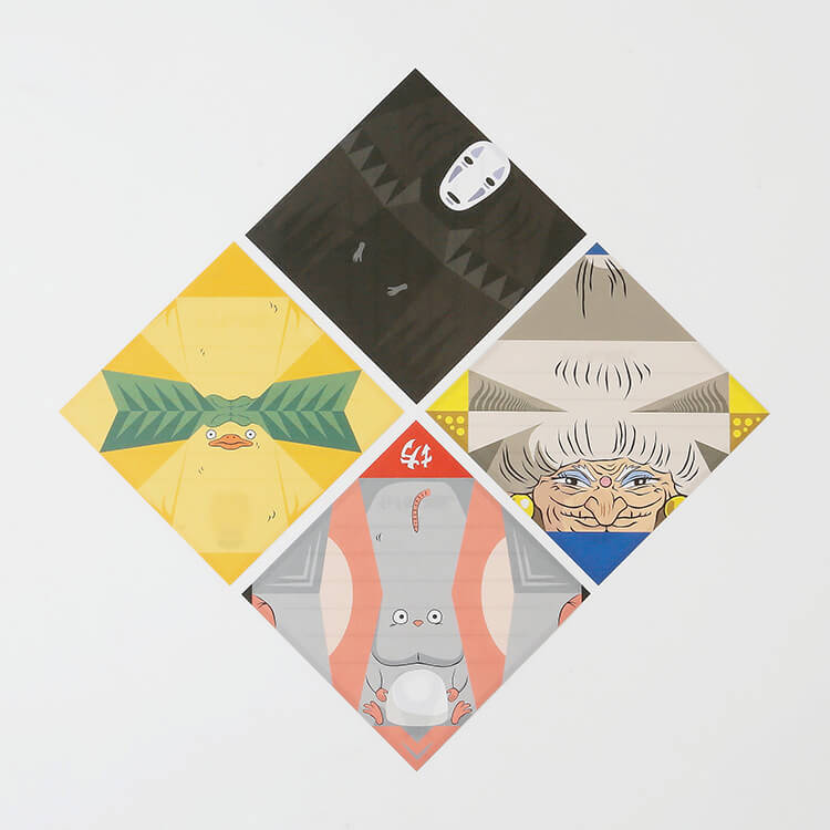 Studio Ghibli Spirited Away Finger Puppet Origami Set – Ghibli Museum Mitaka