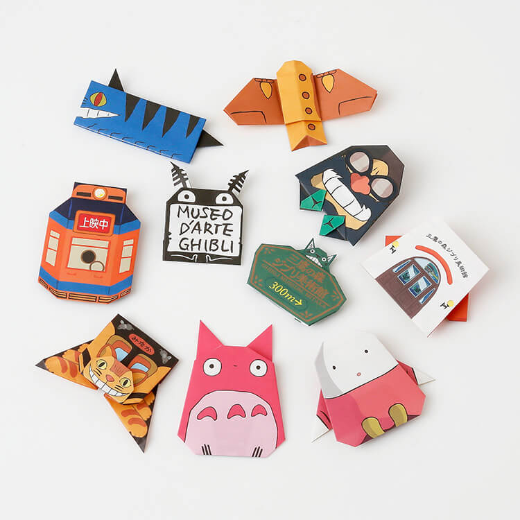 Studio Ghibli Museum Mitaka Finger Puppet Origami Set – Made in Japan