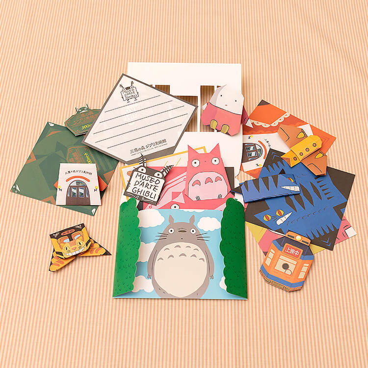 Studio Ghibli Museum Mitaka Finger Puppet Origami Set – Made in Japan