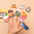 Studio Ghibli Museum Mitaka Finger Puppet Origami Set – Made in Japan