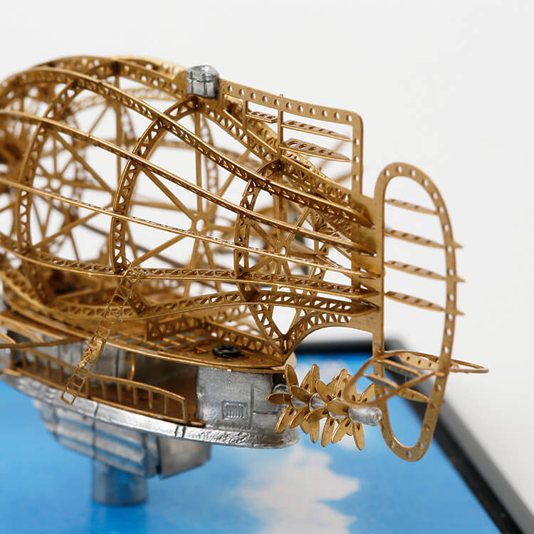 Studio Ghibli Museum Castle in the Sky Tiger Moth Brass Etching Model Kit – Made in Japan