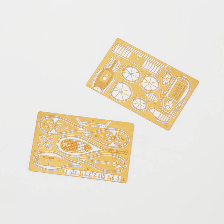 Studio Ghibli Museum Castle in the Sky Tiger Moth Brass Etching Model Kit – Made in Japan