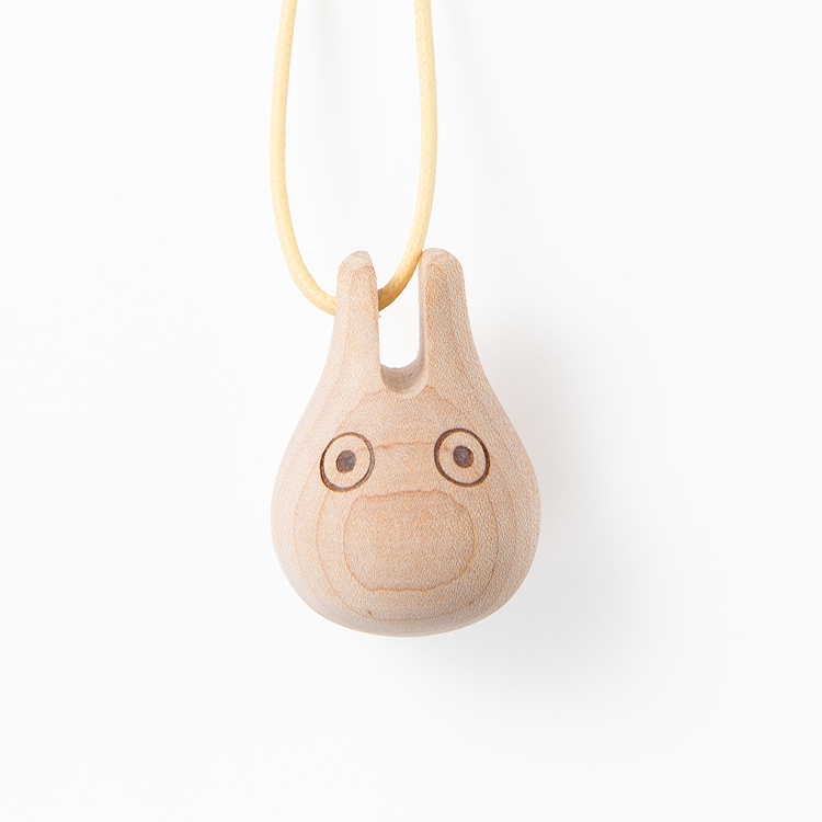 Studio Ghibli Museum My Neighbour Totoro MOKURIN Wooden Bell – Maple Yellow Cord