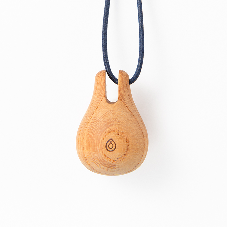 Studio Ghibli Museum My Neighbour Totoro MOKURIN Wooden Bell – Zelkova Navy Cord