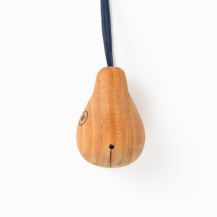 Studio Ghibli Museum My Neighbour Totoro MOKURIN Wooden Bell – Zelkova Navy Cord