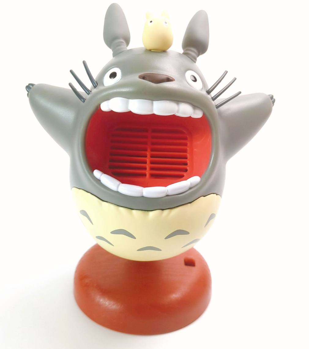 Studio Ghibli My Neighbour Totoro Roaring Totoro Mini Desk Fan – Retired 2012 Collectible