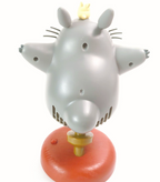 Studio Ghibli My Neighbour Totoro Roaring Totoro Mini Desk Fan – Retired 2012 Collectible