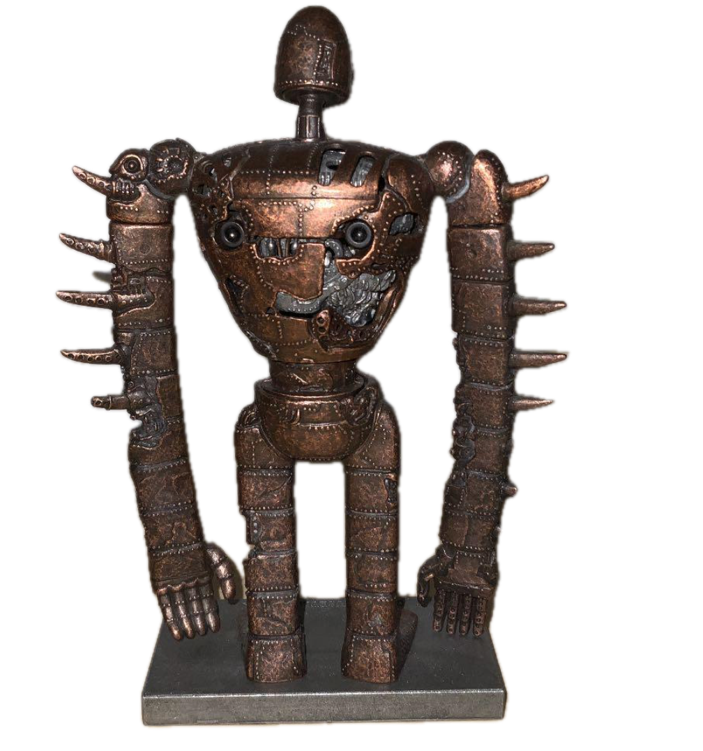 Studio Ghibli Castle in the Sky Robot Soldier Pewter Figure – Ghibli Museum Mitaka