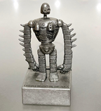 Studio Ghibli Museum Exclusive Castle in the Sky Robot Soldier Pewter Card Stand