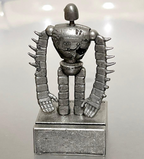 Studio Ghibli Museum Exclusive Castle in the Sky Robot Soldier Pewter Card Stand
