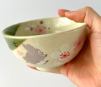 Studio Ghibli My Neighbour Totoro Sakura Mino Ware Japanese Rice Bowl – Made in Japan