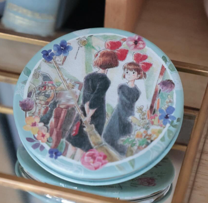 Studio Ghibli Kiki’s Delivery Service Kiki’s Room Double Compact Mirror – Donguri Closet