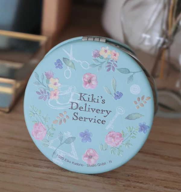 Studio Ghibli Kiki’s Delivery Service Kiki’s Room Double Compact Mirror – Donguri Closet
