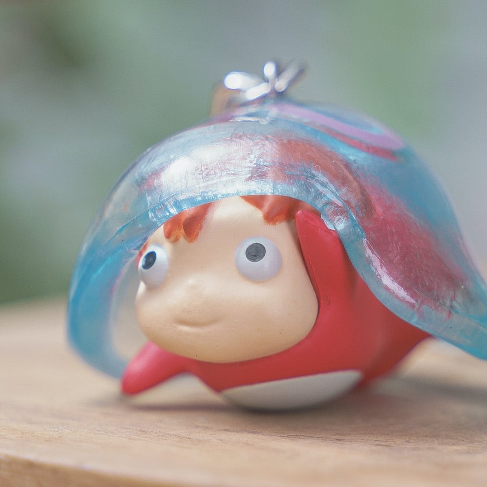 Studio Ghibli Ponyo Jellyfish Ponyo Translucent 3D Keyring