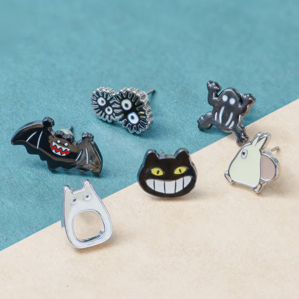 Studio Ghibli My Neighbour Totoro Story Collection Opening 6-Piece Earrings Set