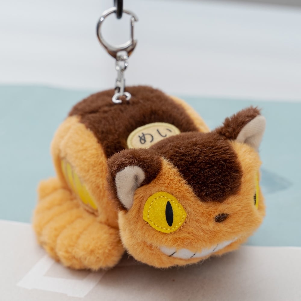 Studio Ghibli My Neighbour Totoro Catbus Plush Keychain Mascot