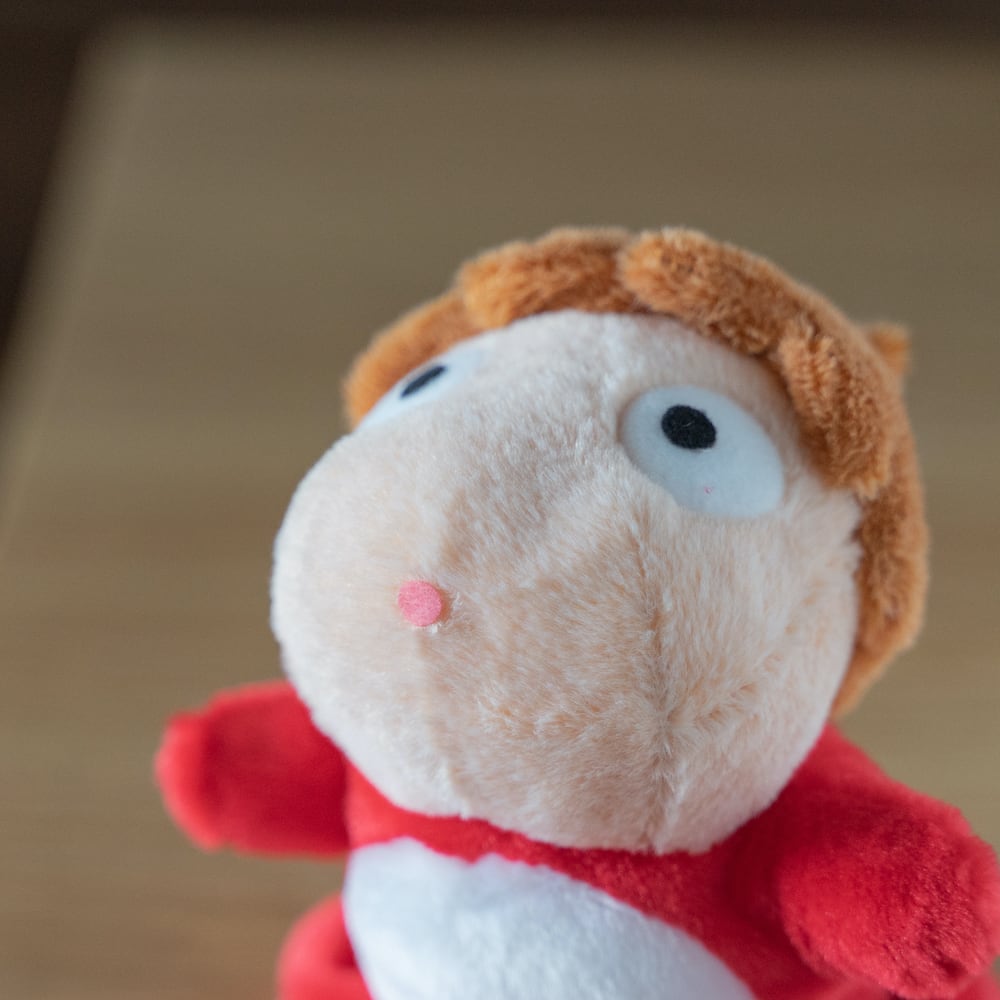 Studio Ghibli Ponyo Soft & Fluffy Plush Toy 19cm K-9924