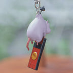 Studio Ghibli Spirited Away Boh Mouse & Bird Bath Token Moving 3D Keyring