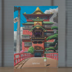 Studio Ghibli Spirited Away Bathhouse A4 Clear File