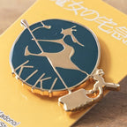 Studio Ghibli Kiki’s Delivery Service Jiji Witch Sign Pin Badge MH-03a