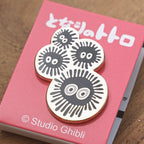 Studio Ghibli My Neighbour Totoro Soot Sprite Pin Badge T-10