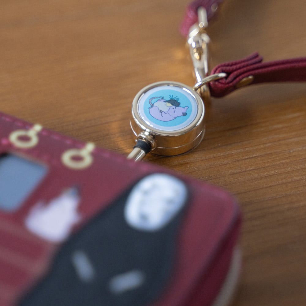 Studio Ghibli Spirited Away Sea Railway Retractable Coin Purse & Card Holder