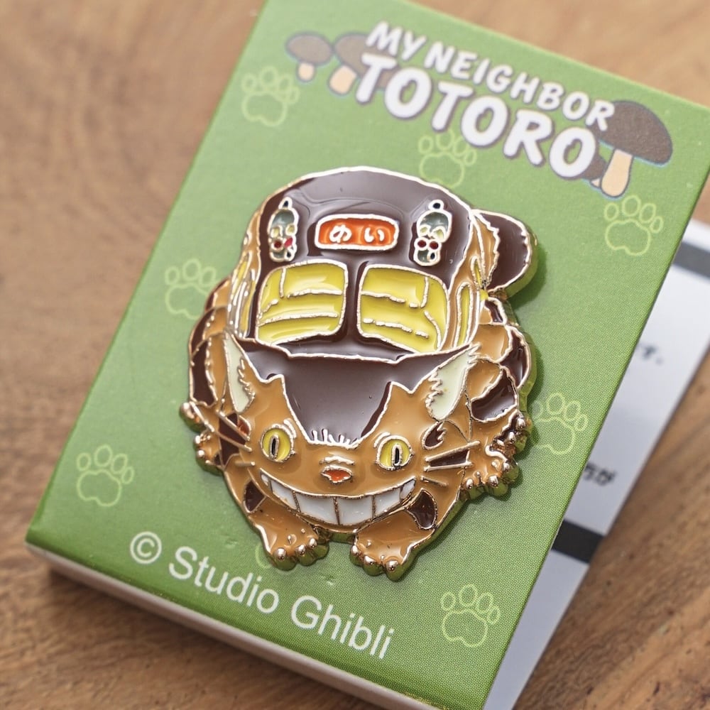 Studio Ghibli My Neighbour Totoro Catbus Pin Badge JP-05A