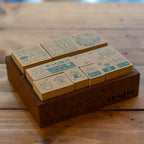 Studio Ghibli My Neighbour Totoro Wooden Reward Stamp Set SG-128 11 Pieces