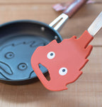 Studio Ghibli Howl’s Moving Castle Calcifer Frying Pan & Spatula Kitchen Set
