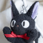 Studio Ghibli Kiki’s Delivery Service Jiji Hugging Plush Mascot Keychain – 13cm