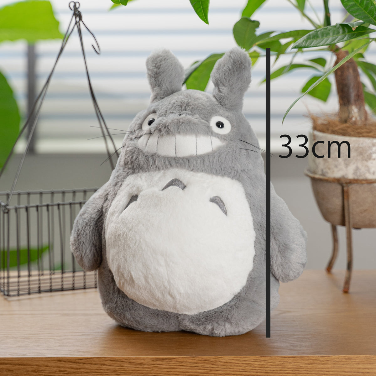 Studio Ghibli My Neighbour Totoro Big Totoro Fluffy Plush M 34cm