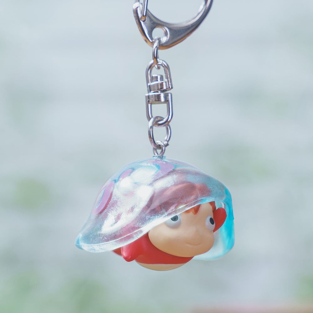 Studio Ghibli Ponyo Jellyfish Ponyo Translucent 3D Keyring