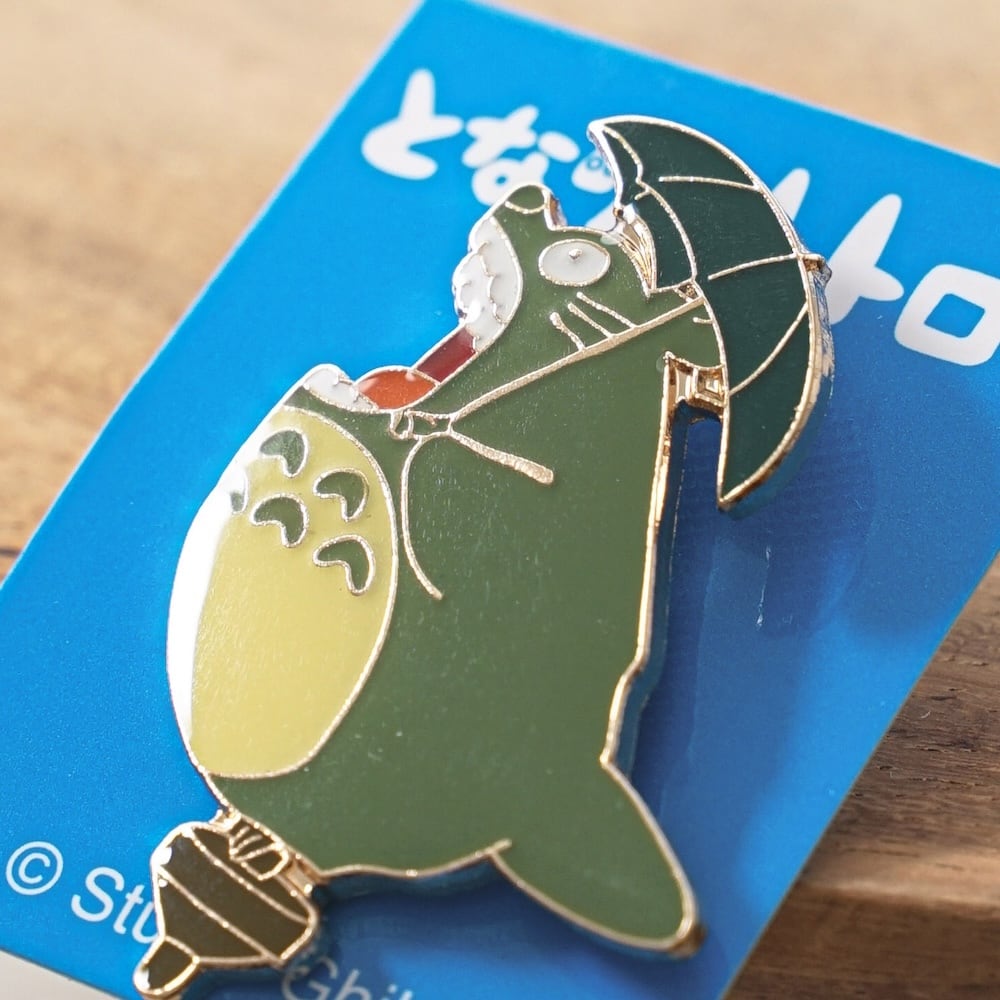 Studio Ghibli My Neighbour Totoro Roaring Big Totoro Pin Badge T-04