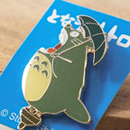 Studio Ghibli My Neighbour Totoro Roaring Big Totoro Pin Badge T-04
