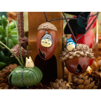 Studio Ghibli My Neighbour Totoro Acorn Bell Keyring Medium Totoro & Small Totoro