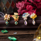 Studio Ghibli Whisper of the Heart Luisa Reunion Pierced Earrings – Donguri Closet × Palnart Poc