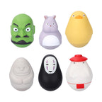 Spirited Away Roly-Poly Figures Complete Set 6 Official Japan