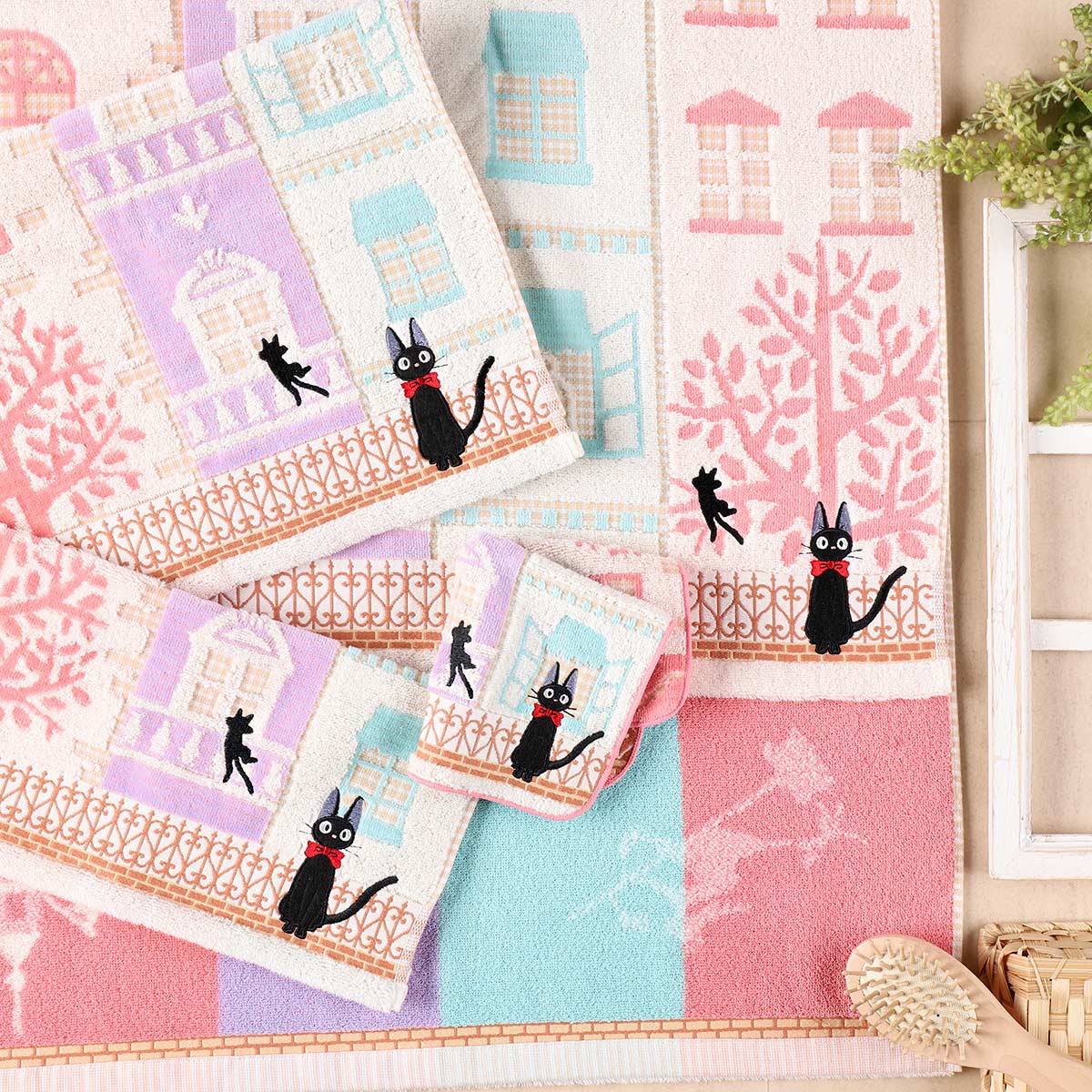 Studio Ghibli Kiki’s Delivery Service Jiji’s Apartment Mini Towel