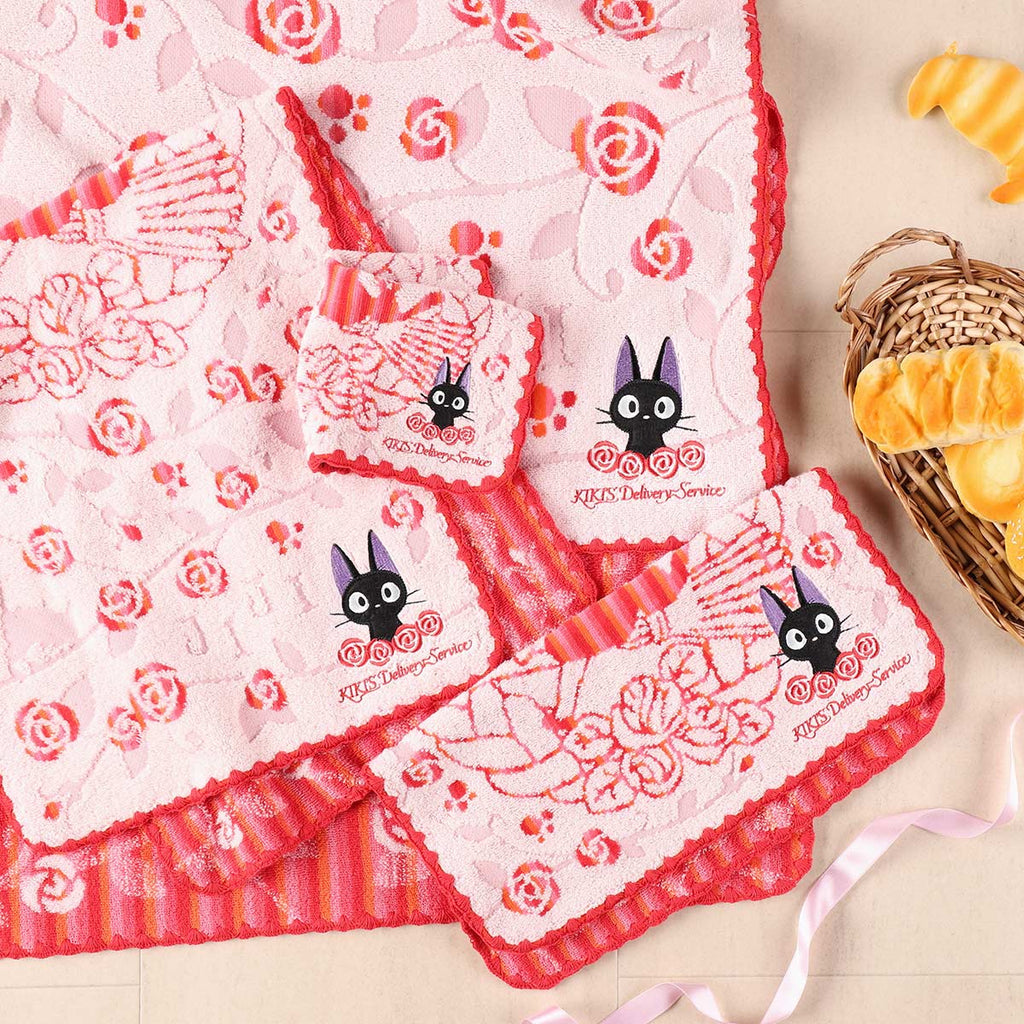 Studio Ghibli Kiki’s Delivery Service Bread Wreath & Jiji Wash Towel