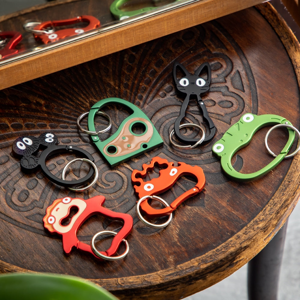 Studio Ghibli GBL Ponyo Face Carabiner Clip Keychain Official Japan