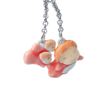 Studio Ghibli Ponyo Swaying Earrings Mori no Ponpone