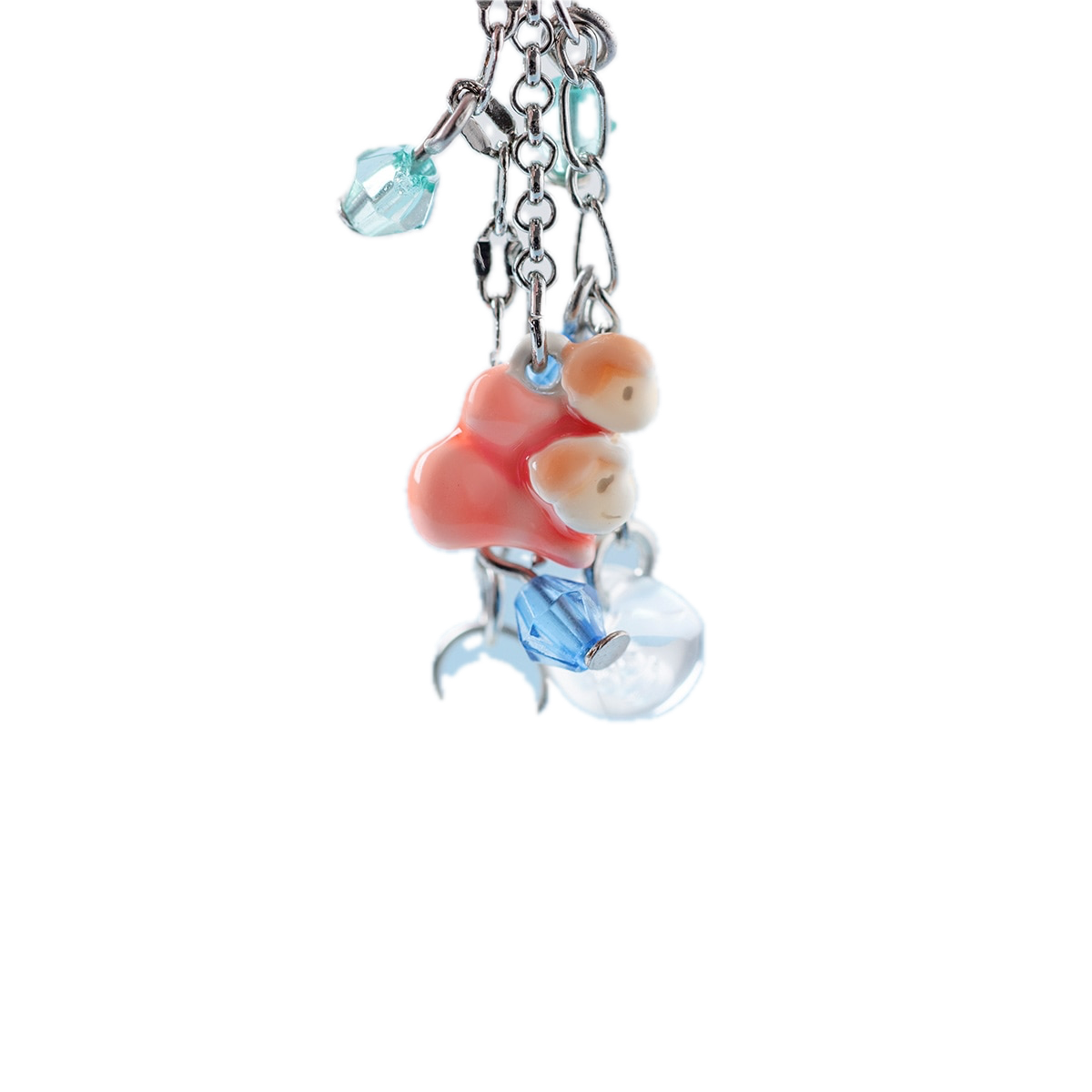 Studio Ghibli Ponyo Swaying Earrings Mori no Ponpone