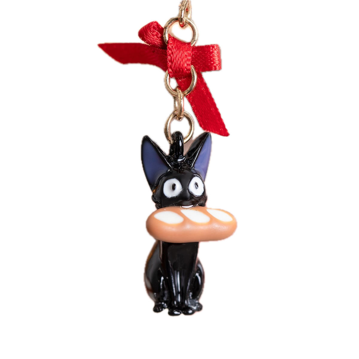 Studio Ghibli Kiki’s Delivery Service Jiji Jam Jar Earrings Guchokipanya Bakery