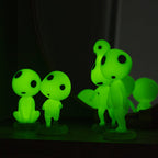Studio Ghibli Princess Mononoke Kodama Chubby Glow-in-the-Dark Figure