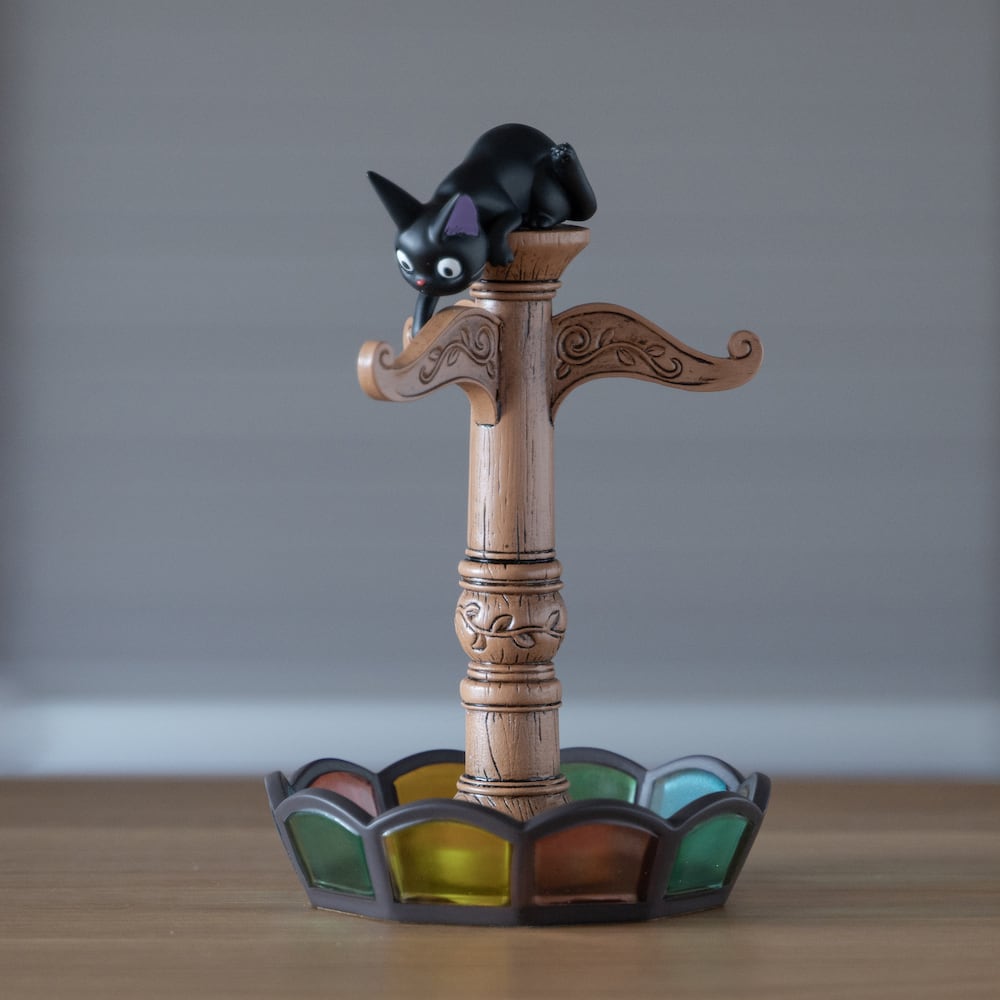 Studio Ghibli Kiki’s Delivery Service Jiji Antique Pole Key Stand & Jewellery Tray