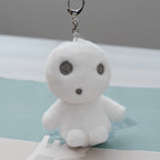 Studio Ghibli Princess Mononoke Kodama Plush Keychain Mascot K-9945
