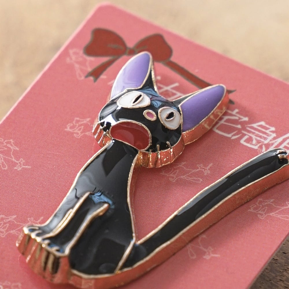 Studio Ghibli Kiki's Delivery Service Jiji Pin Badge JP-03A