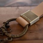 Studio Ghibli Spirited Away No-Face Genuine Leather Keyring