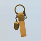 Studio Ghibli Spirited Away No-Face Genuine Leather Keyring