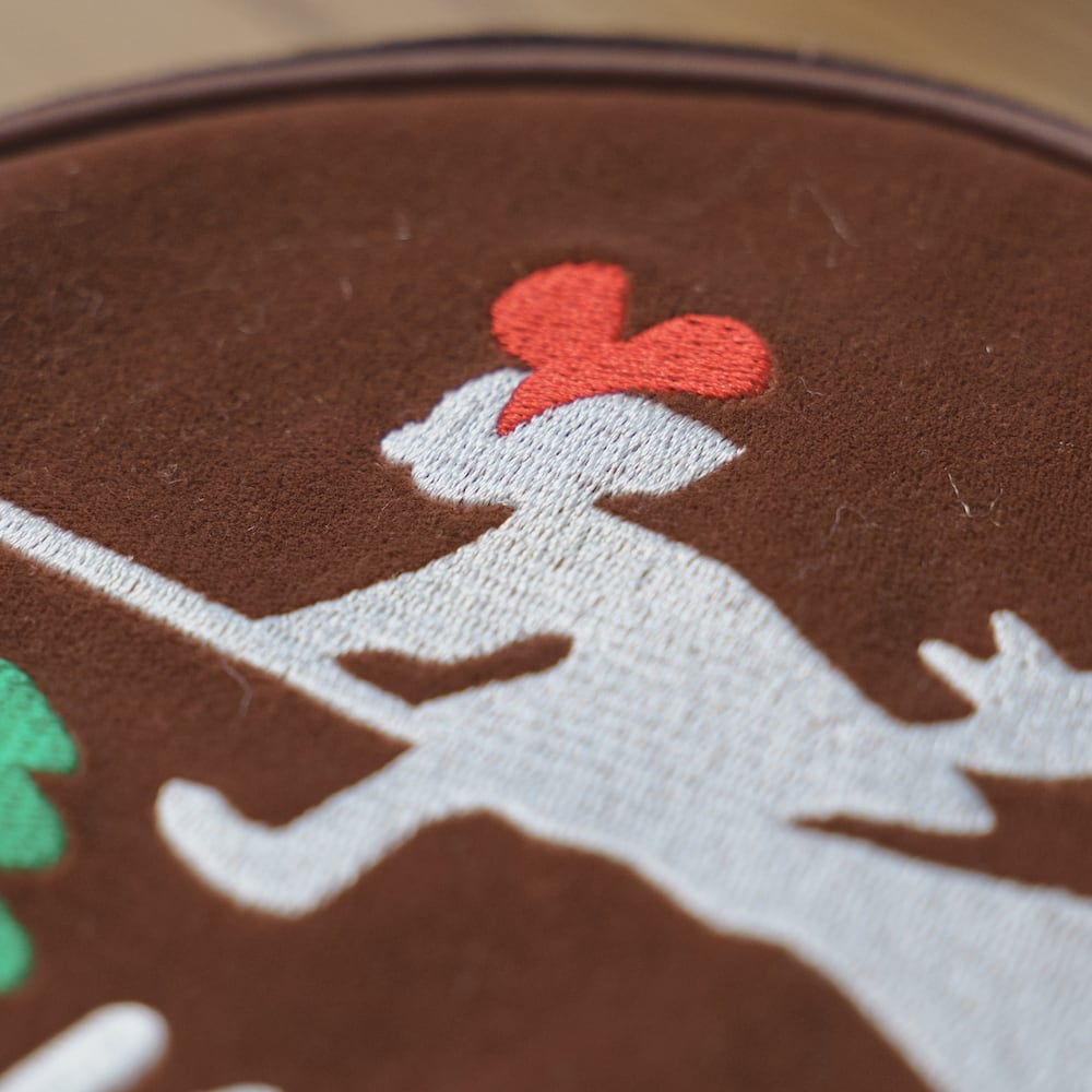 Studio Ghibli Kiki’s Delivery Service Chocolate Cake Velvet Pouch Large